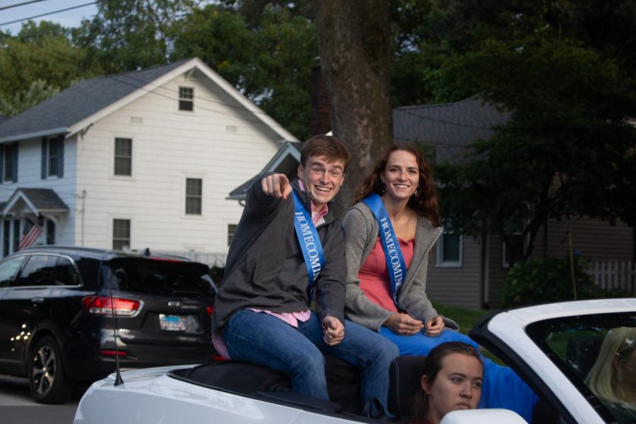 Lillian Duffield and Michael Moran (Homecoming Court)
